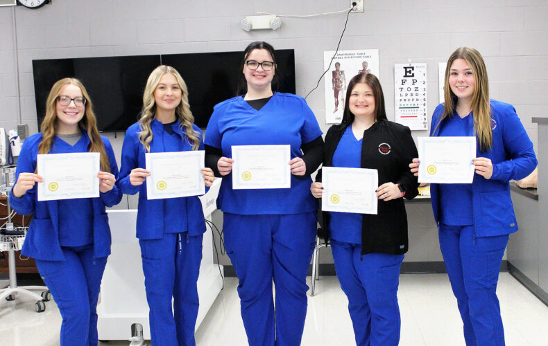 Students certified